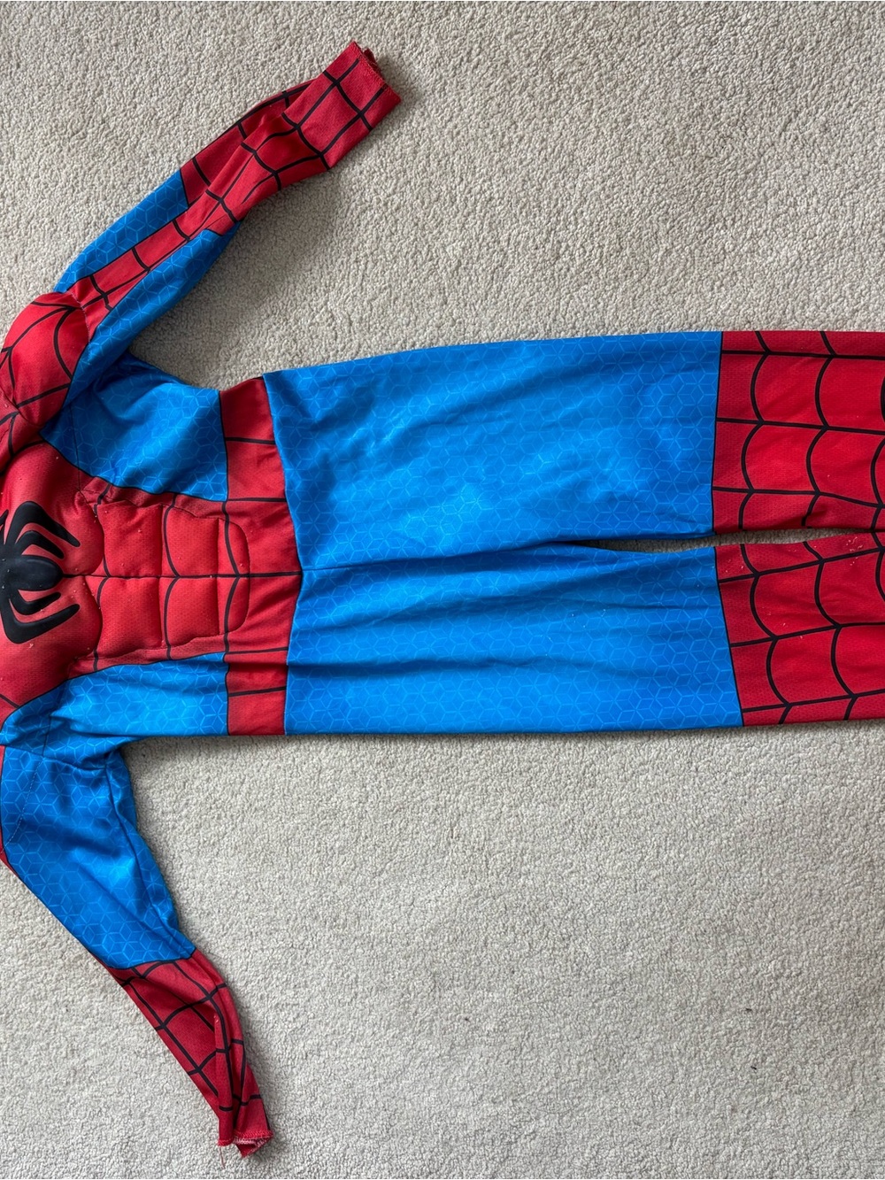 Kids Spider Superhero Costume - Red & Blue